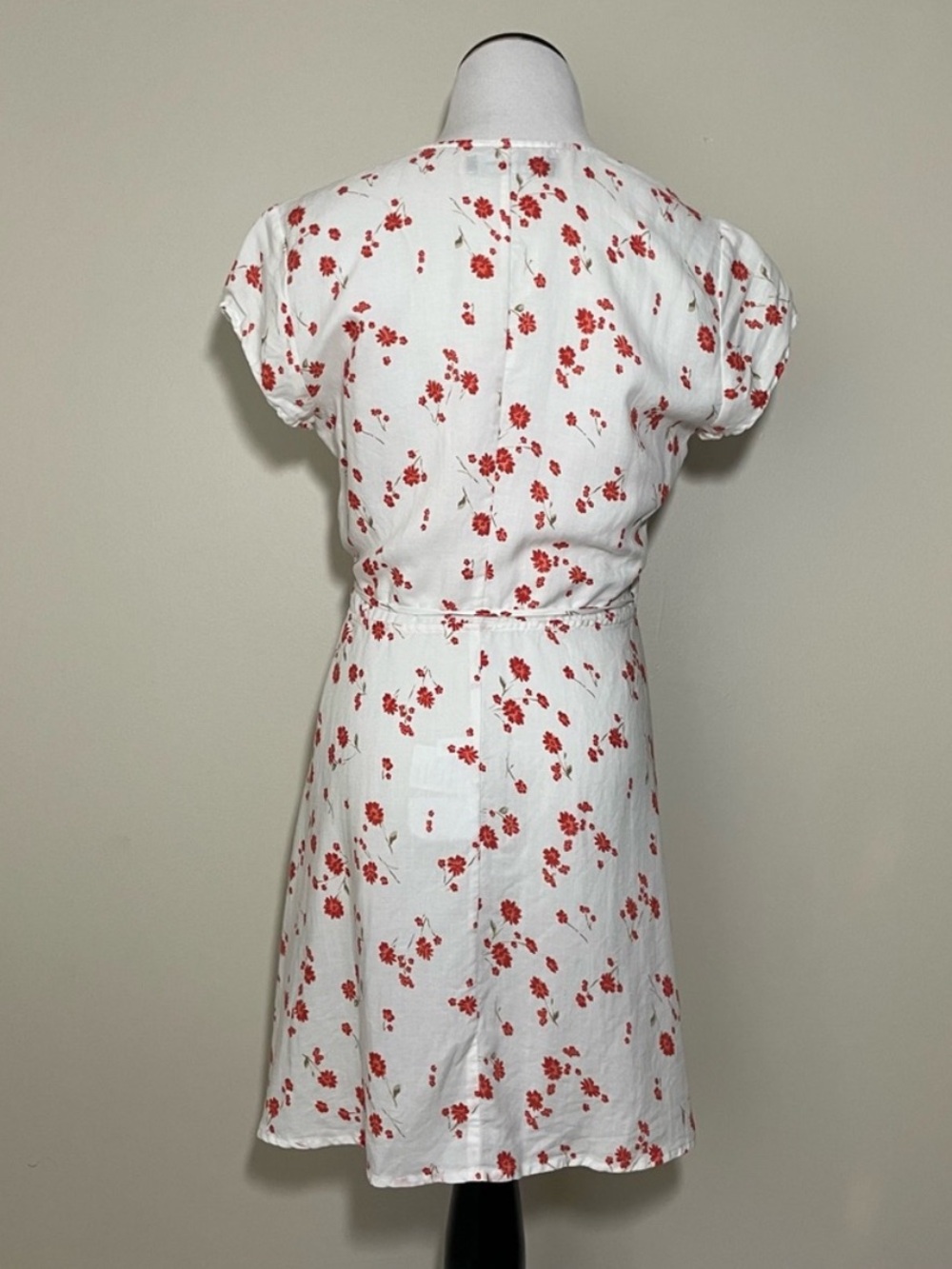 Reformation Ports Wrap Mini Dress Eleanor Print - Picture 6 of 12